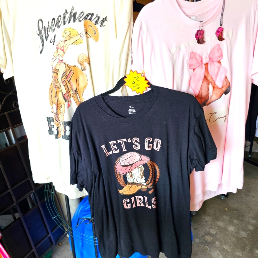 Womens Western Tee's